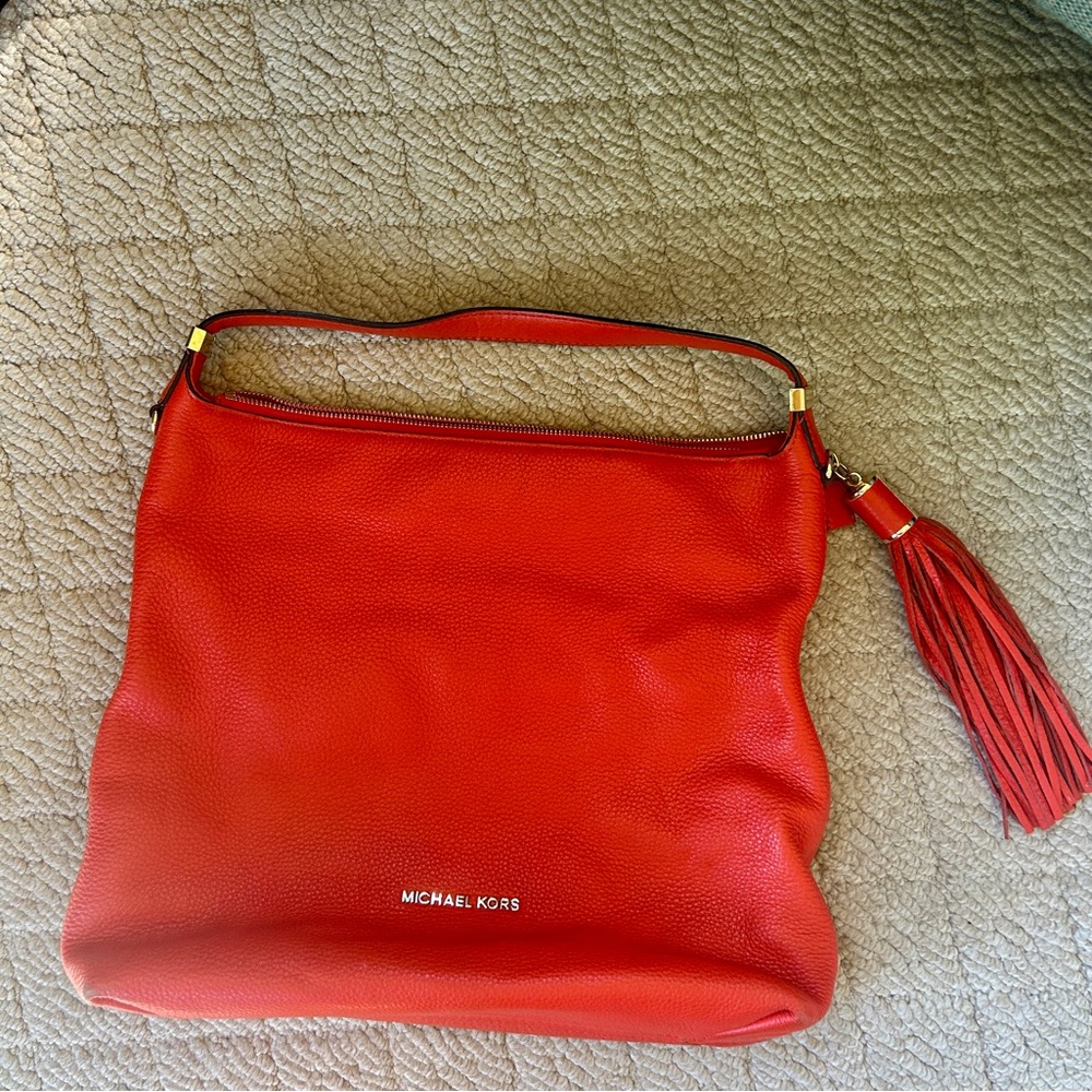 Michael Kors Vibrant Red Shoulder Bag